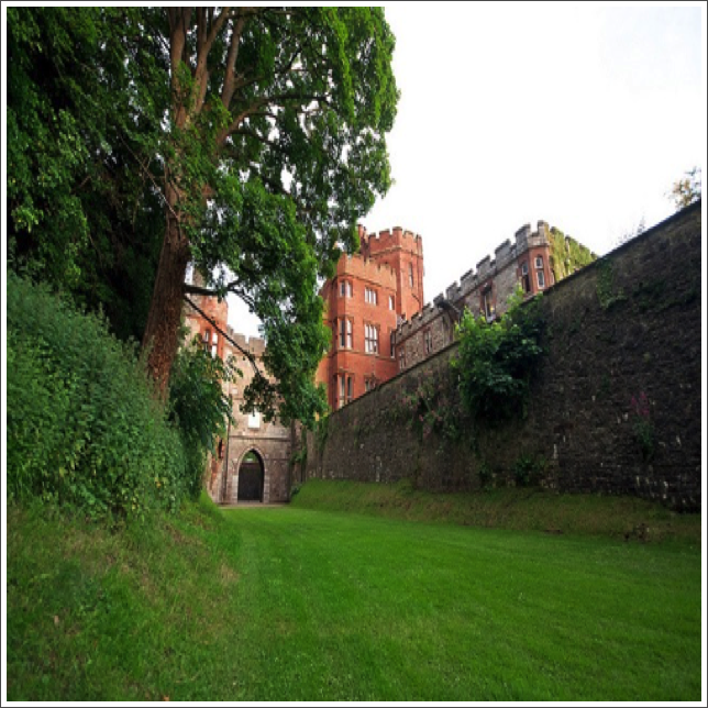 Ruthin Castle in Wales - In 1277 Peter de Campania, father-in-law of John de Uvedale, led a military unit of Masons and Carpenters doing work at Ruthin Castle